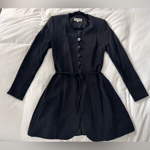 Vintage Giorgio Armani Collezioni- Blazer/Dress Black